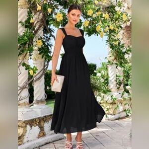 Long Black Formal Dress, Grace Karin, Size Small